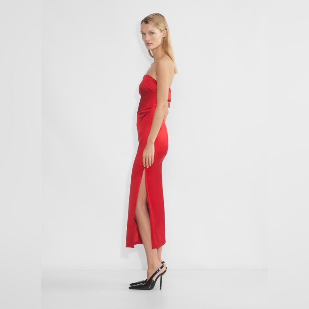 Aritzia Strapless Dress - Picture 6 of 9